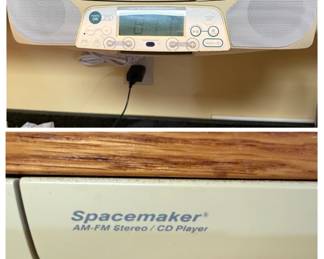 GE Spacemaker A AMFM Stereo CD Player