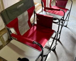 Magellan Outdoors Folding Camp Chair with Side Table