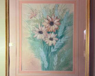 Daisies II Painting by Artist Unknown