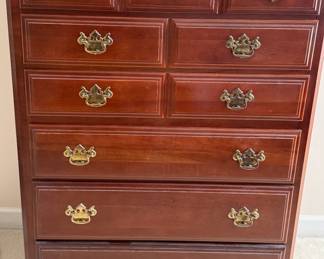 Athens Furniture Cherry Dresser Set