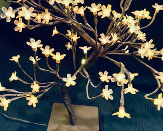 LED Cherry Blossom Bonsai Tree Light