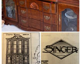 Singer Cherry Manor Series China Deck second image