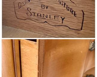 Stanley Furniture Distinctive Furniture French Provincial Dresser and Nightstand Set second image