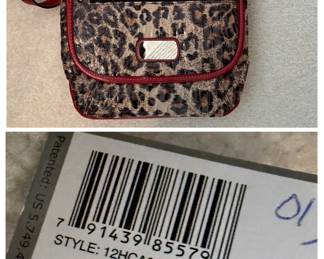 Rosetti Leopard Print Crossbody Bag