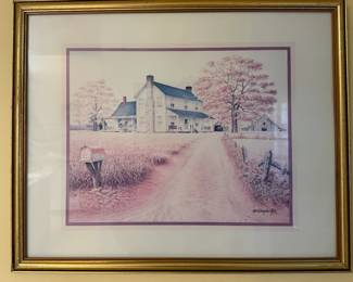W.S. Dougherty Country Charm Farmhouse Print