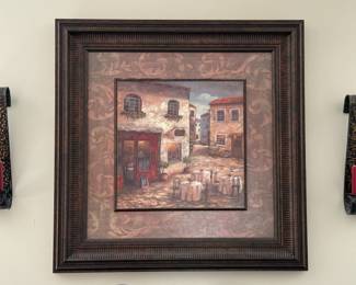 Vivian Flasch Evening Allure I Framed Painting