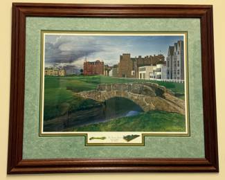 The Dream Course, Hole Number Eighteen, Saint Andrews Limited Edition Print by Elizabeth Peper