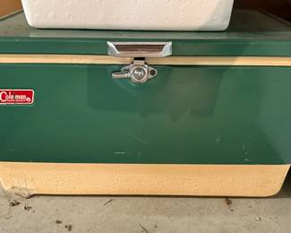 Vintage Coleman Steel Belted Cooler