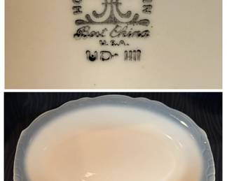 Homer Laughlin Best China Oval Vegetable Bowl