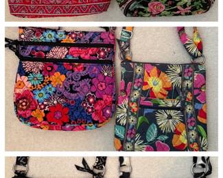 Vera Bradley Canterbury Cobalt Quilted Cotton Handbags and Crossbody Bags