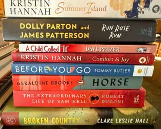 Stack of Contemporary Fiction Books