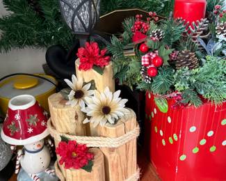Christmas Decorative Arrangement with Kirklands Box