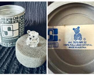 Swarovski Crystal Kris Bear Heart