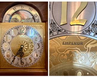 Emperor Clock Company Grandfather Clock second image