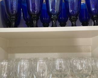 Blue and Clear Glasses