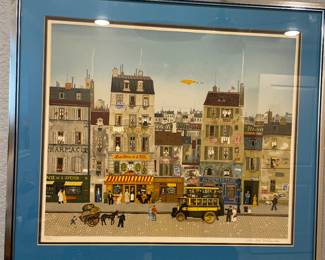 Signed and Numbered Michael Delacroix Painting