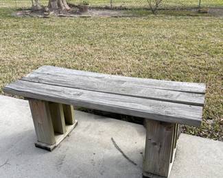 Wooden Bench