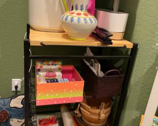 Rolling, folding cart and bread maker