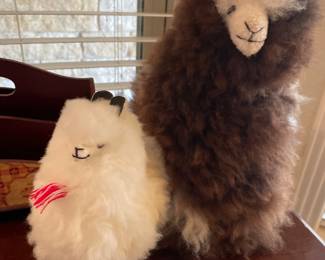 Llamas, soft Alpaca Fur