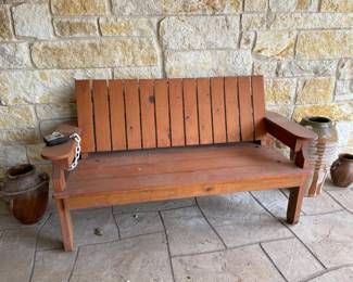 Wooden Bench