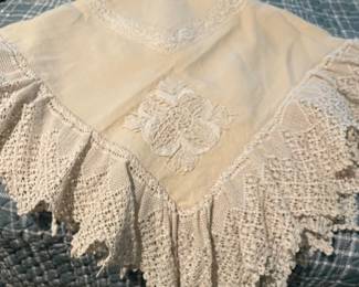Vintage Elaborate Tablecloth
