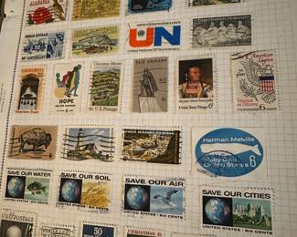 Stamp Collection Box Lot