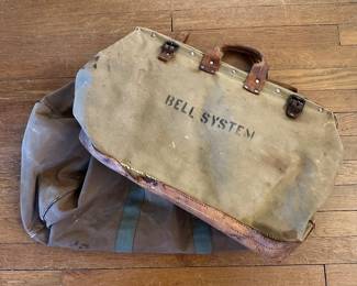 Vintage Bell System Lineman Tool Bag