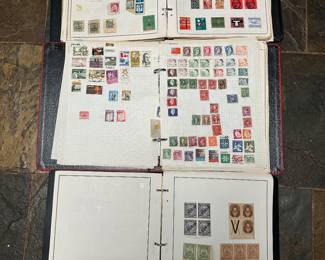 Stamp Collection Box Lot