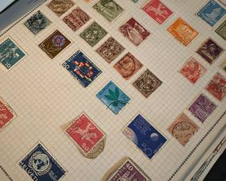 Stamp Collection Box Lot