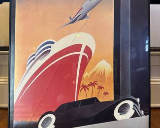 Rolling Stones European Tour 1970 Poster