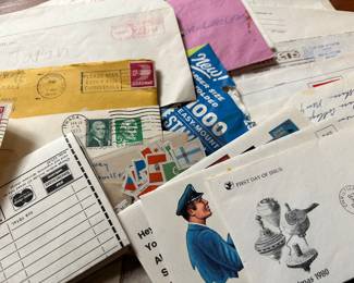 Stamp Collection Box Lot