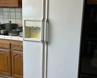 GE Profile Refrigerator. Ice cold. 