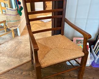 . . . rush accent chair