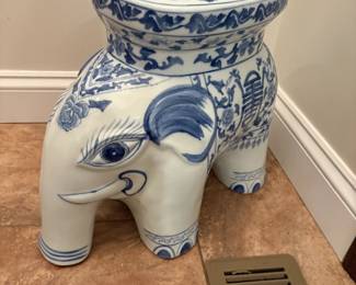 . . . elephant stand -- one of many!