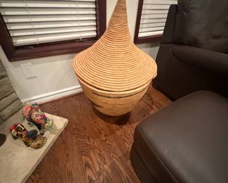 . . . covered basket 