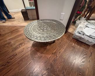 . . . Asian-themed  table