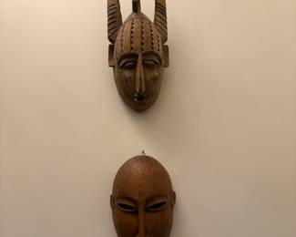 . . . two more masks