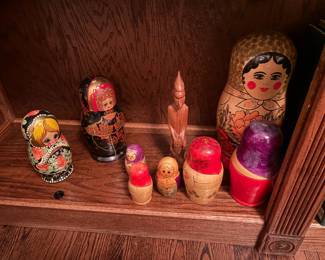 . . . group of nesting dolls