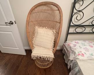 . . . wicker chair