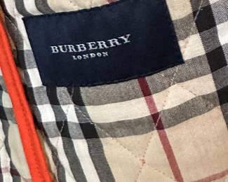 Burberry coat 
