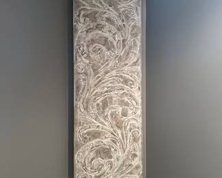 6' long x 22" wide canvas art