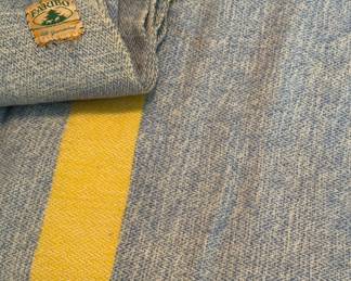 Vintage Faribo blanket