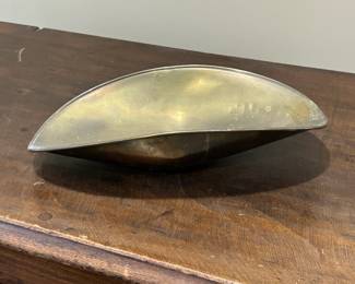 Vintage Brass Scale Pan