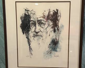 Signed and Numbered Limited Edition Print of "Old Man" by Richard Shepard