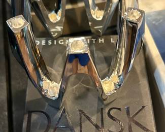 Vintage Dansk "Crown" Candle Holder