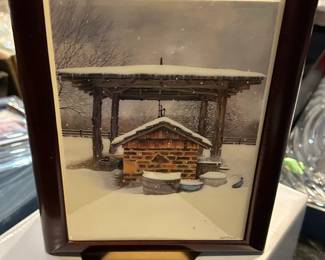 Bob Timberlake "Well at the Studio" Trinket Box