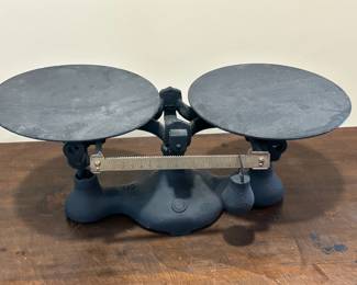 Antique Detecto Cast Iron Balance Scale