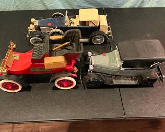 Assorted Vintage Jim Beam Car Decanters