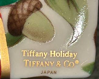 Tiffany & Co. Porcelain Trinket Box