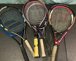 Great Selection of Tennis Raquets